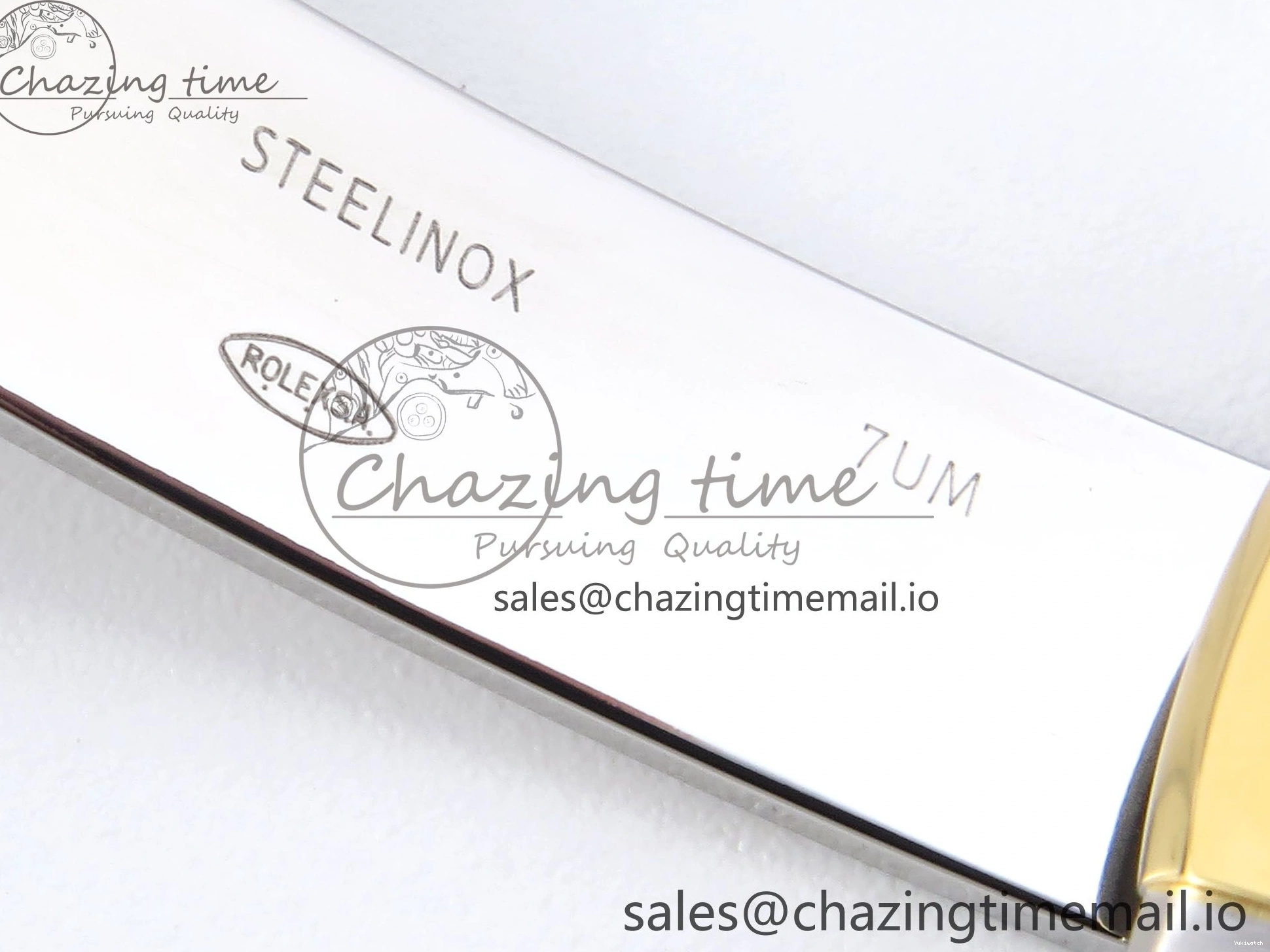 126233 Edition YG Dial 36 A3235 Bracelet on YG Best Leaf SS Stick Oyster DateJust EWEF 0505